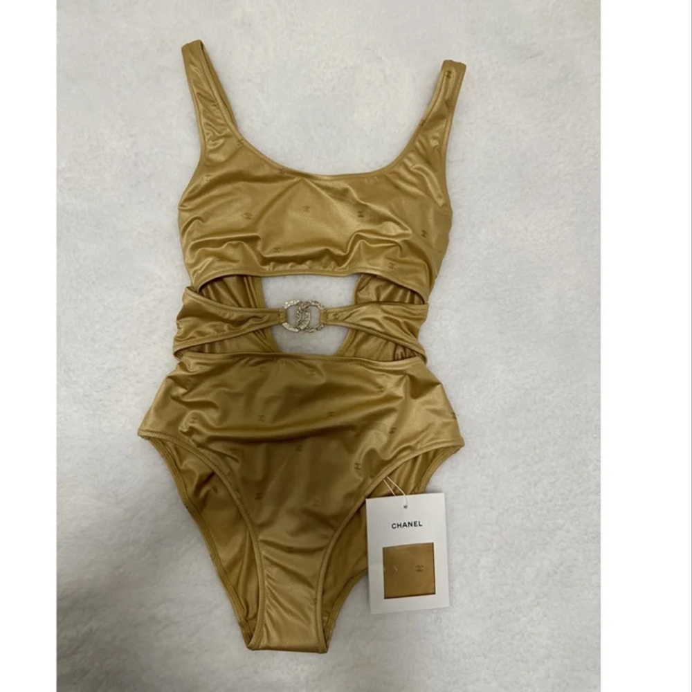 Chanel swim bodysuity